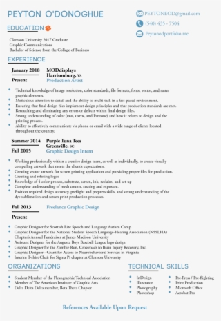 O'donoghue Resume