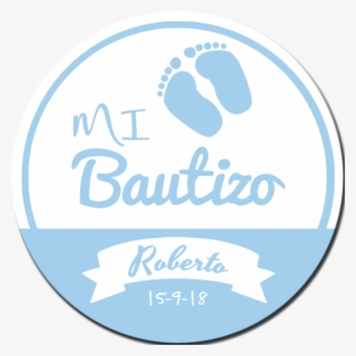 Bautizo Pies Azules - Label