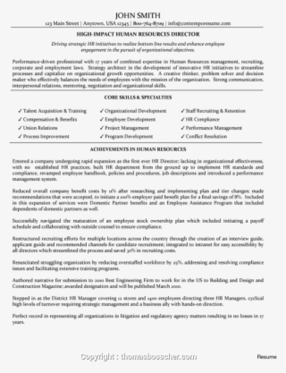 Resume Layout Word - Hr Manager Skills For Resume