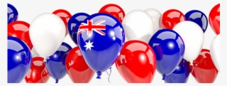 Illustration Of Flag Of Australia - Malaysia Flag Balloon Png