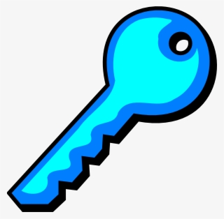 How To Set Use Neon Blue Key Svg Vector