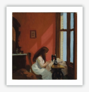 Girl At A Sewing Machine - Edward Hopper Holly 1893