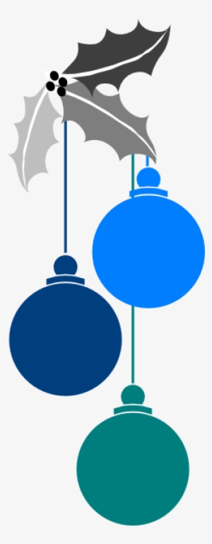 Christmas Ornaments Clipart Blue Christmas - Blue Christmas Vector Png