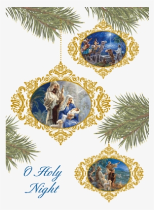 O Holy Night Christmas Enrollment Card - Living Class In Urban India