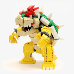 Bowser Transparent - Lego Nintendo Mocs