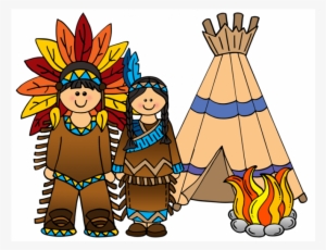 28 Collection Of American Thanksgiving Clipart - Native Americans Clip Art