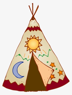 Native American Teepee Clipart - Native American Teepee Clip Art