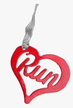 Love To Run Heart - Label