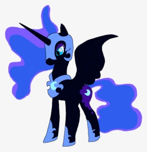 Evil Moon Png Vector Black And White Download - Luna My Little Pony Evil