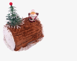 Mini Chocolate Log Cake - Chocolate Cake