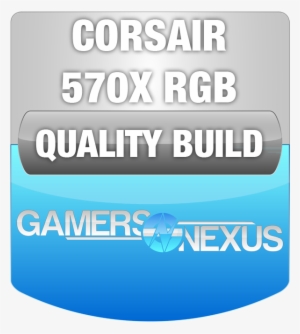 Quality Build Corsair 570x - Corsair Crystal Series 570x Rgb Mid-tower Case