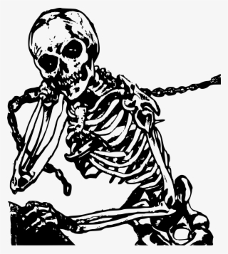 Body Chain Evil Png - Skeleton Clipart