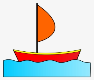 Sailing Boat Clipart Speed Boat - Clip Art Boat On Water