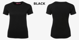 Custom Printed Ladies T-shirts Black - Black Polo T Shirt Unisex