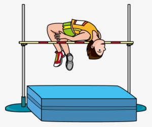 Track And Field Clip Art The Cliparts - High Jump Clip Art