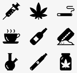 addiction & drugs - addiction icon png