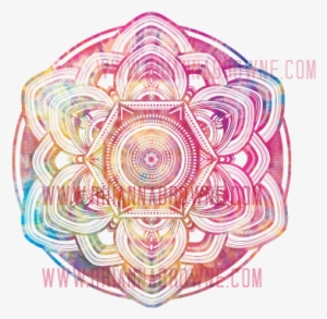 Trippy Little Watercolour Mandala For Ya Made W/ Illustrator - Mandalas On Transparent Background