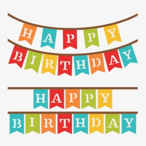 Happy Birthday Banner Clipart 1 Clipart Station - Happy Birthday Banner Svg