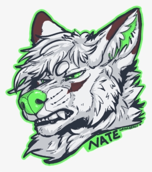 Snarky Wolf Face- By Tape {nma} - Wolf