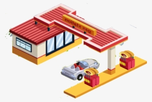 Gas Station Png Pic - Gas Station Png