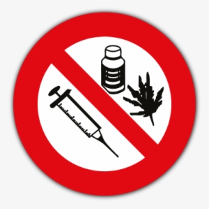 Drugs Prohibited Sign