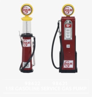 18 Gasoline Service Gas Pump - Replica Vintage Digital Gas Pump Gasoline Brand 1/18
