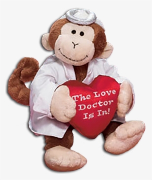 Cute Monkeys, Gorillas And More For The Holidays - Valentines Day Stuffed Animals Transparent
