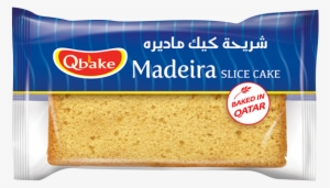 Madeira Slice Cake - Qbake Cake Slice