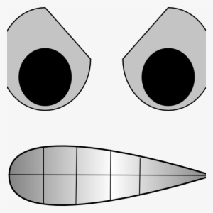 Googly Eyes Png Angry With Mouth Clip Art At Clker - Clip Art