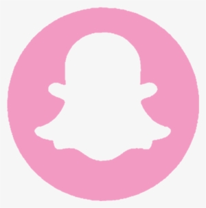 Snapchat Clipart Pink - Snapchat Icon Black Png