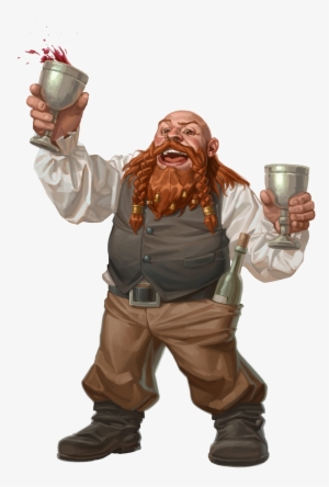 dnd dwarf bartender