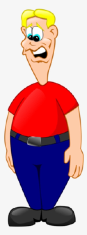 Worried People Clipart - Worried Person Standing Clipart