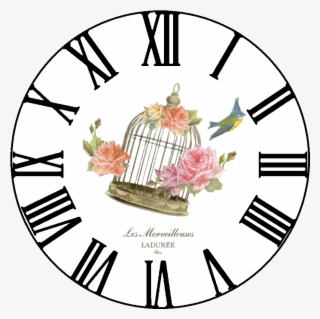 Free Vintage Clock - Caratula De Reloj Png