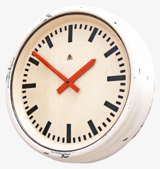 Original West German Hoffmann Clock - Wall Watch Png