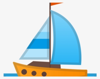 Sailboat Clipart Barco - Emoticon Barca