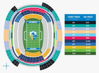 La Rams Seating Chart With Seat Numbers