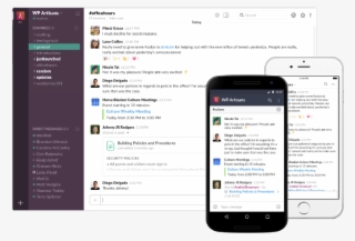 A Group Of Folks Who Like To Hang Out Online While - Slack App