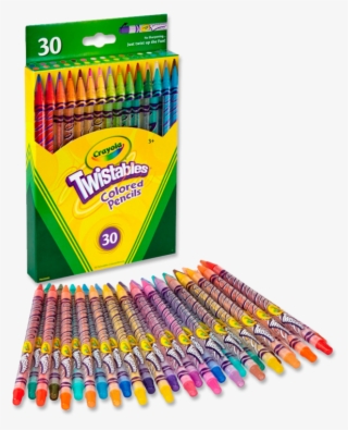 Lápices Crayola Colored Pencils Caja De 30 Lapices - Crayola Twistable Colored Pencils