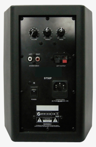 St50pb Active Rear - Electronics