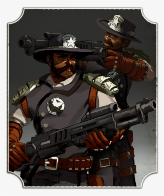 Deputised Sharpshooters - Machine Gun