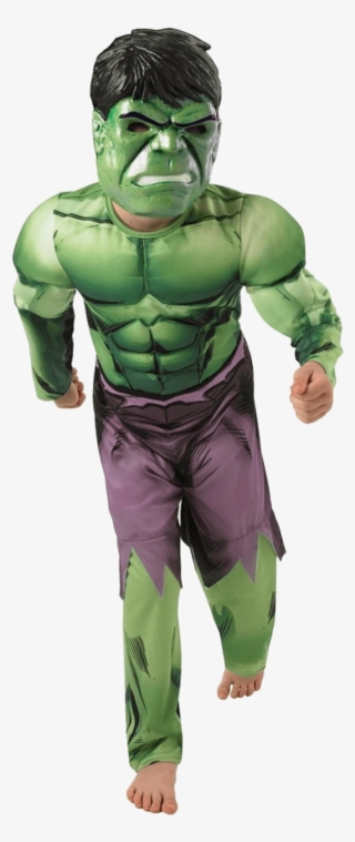 Child Avengers Deluxe Hulk Costume - Costume Hulk