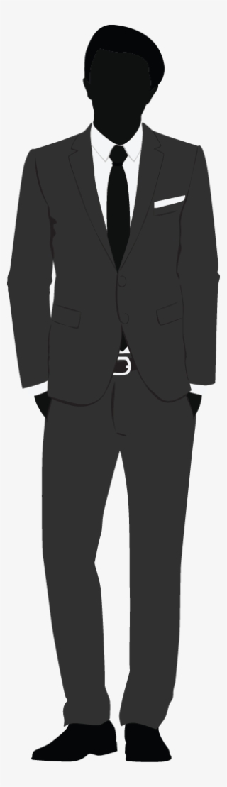 Business Man Silhouette - Tuxedo
