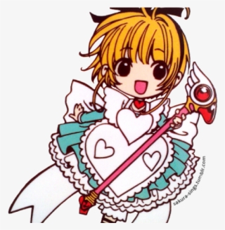 Anime Girl Clipart Bear - Sakura Card Captor Whats