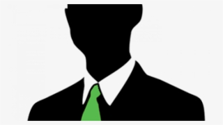 Silhouette - Businessman Silhouette Headshot