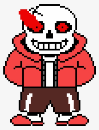 Killer killer sans creds to tntsanslogan13 pixel art