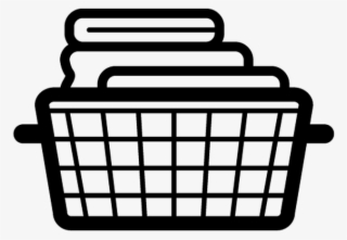 Laundry Basket Symbol - Wash And Fold Icon