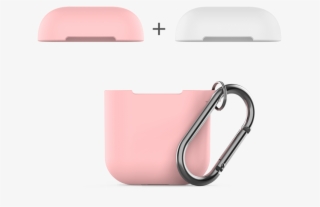 Premium Silicone Two Toned Case For Apple Airpods With - Coin Purse