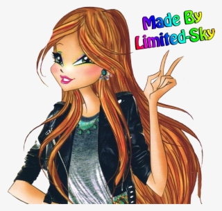 Club Girl Png - Winx Club Flora Fairy Couture