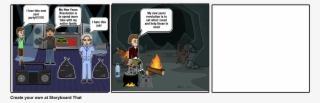 New Years Party - Cartoon