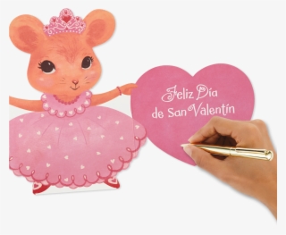 Granddaughter My Heart Spanish-language Valentine's - Mouse